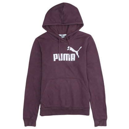 Womens UK Size 10 PUMA Red Pullover Hoodie