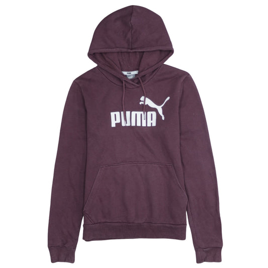 Womens UK Size 10 PUMA Red Pullover Hoodie