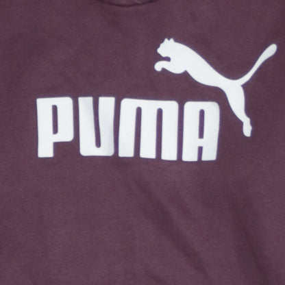 Womens UK Size 10 PUMA Red Pullover Hoodie
