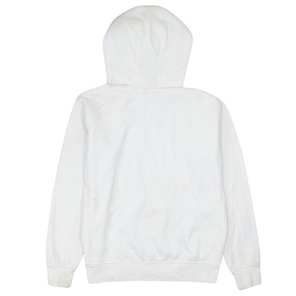 Womens UK Size 2XS Disney White Pullover Hoodie