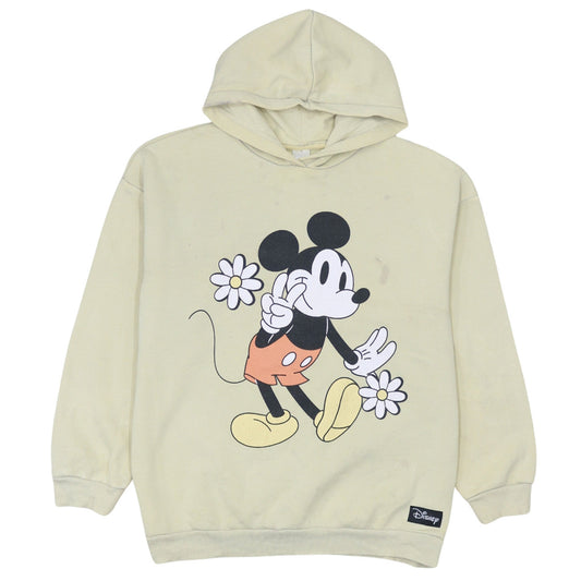Girls UK Size 13-14 Years Disney Beige Pullover Hoodie
