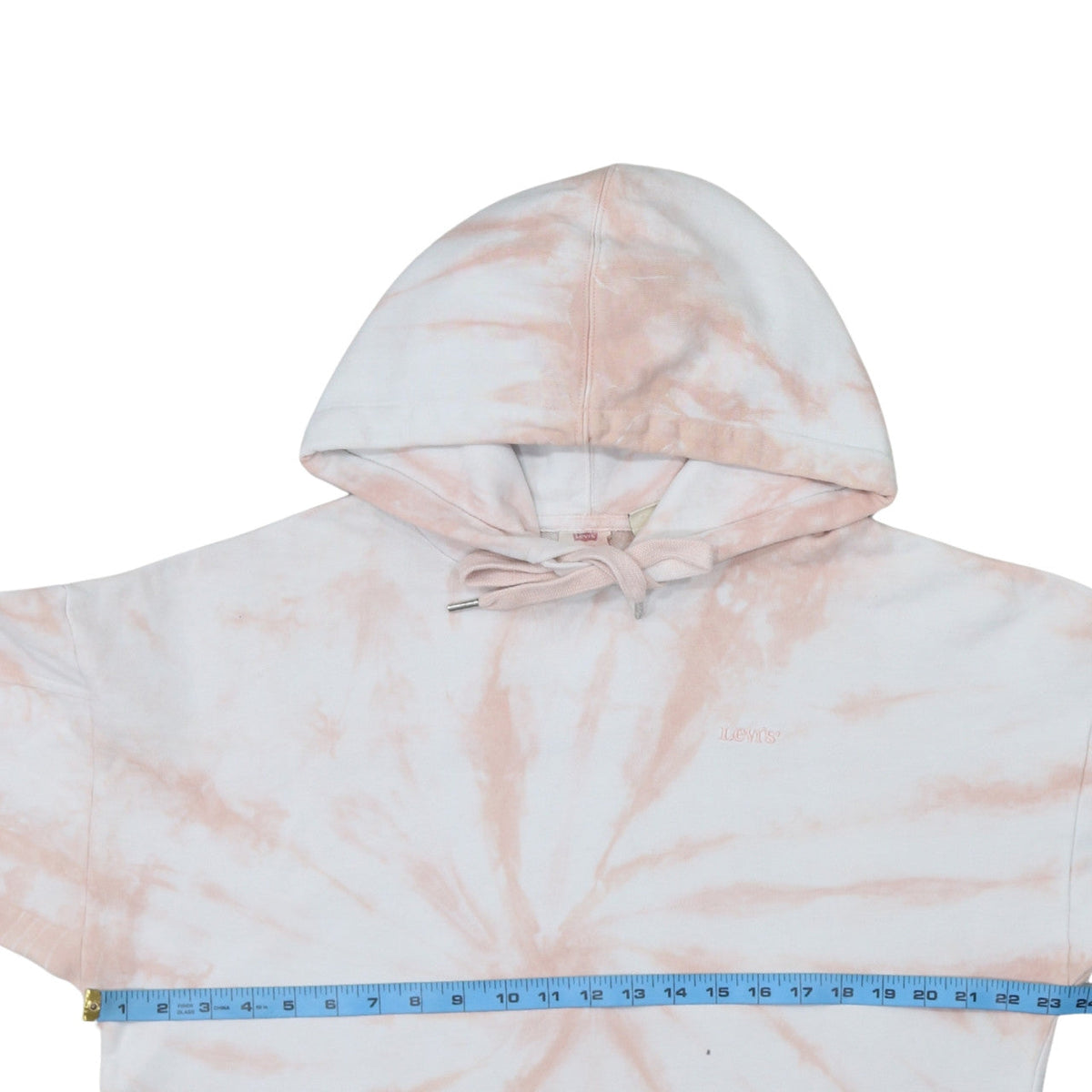 Mens UK Size S Levi's Beige Pullover Hoodie