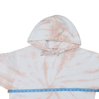 Mens UK Size S Levi's Beige Pullover Hoodie