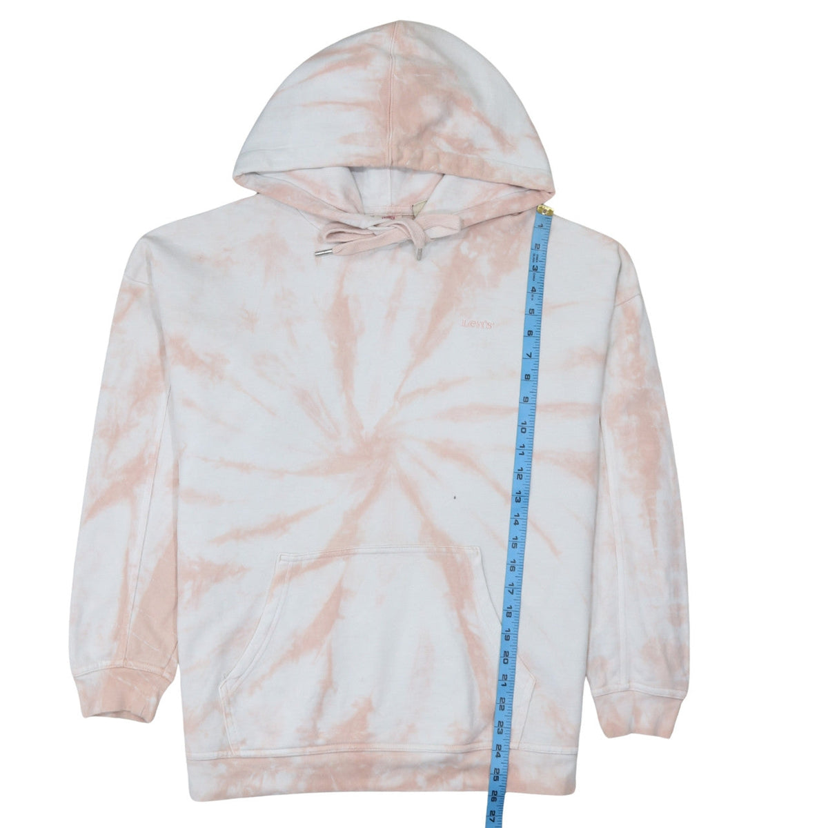 Mens UK Size S Levi's Beige Pullover Hoodie