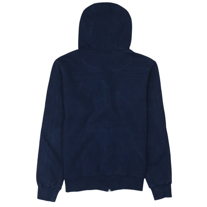Mens UK Size S adidas Blue Full Zip Hoodie