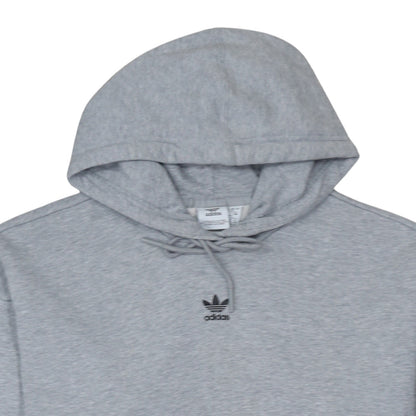 Womens UK Size 12 adidas Grey Pullover Hoodie