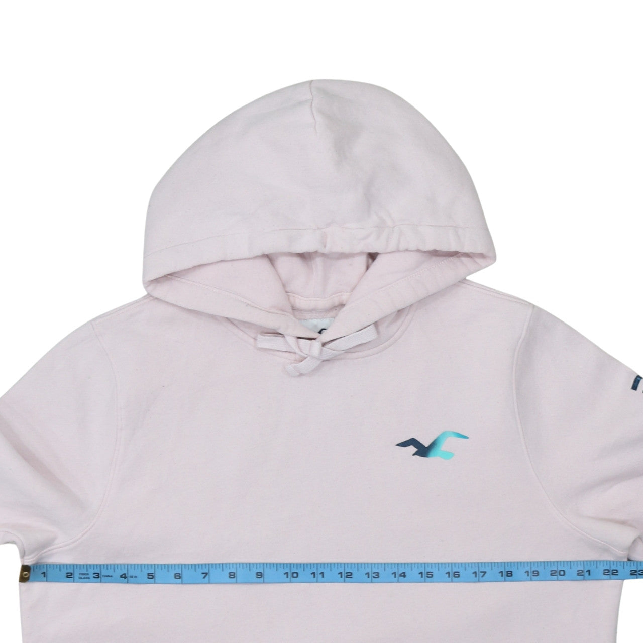 Womens UK Size L Hollister Pink Pullover Hoodie