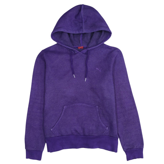 Womens UK Size 14 PUMA Purple Pullover Hoodie