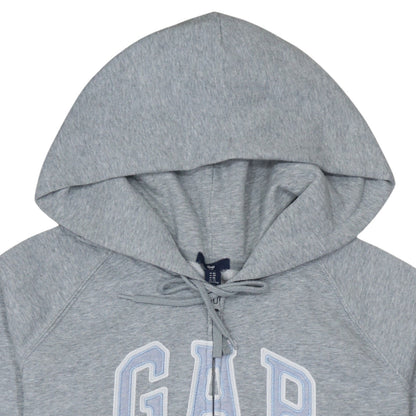 Womens UK Size XL Gap Grey Full Zip Hoodie