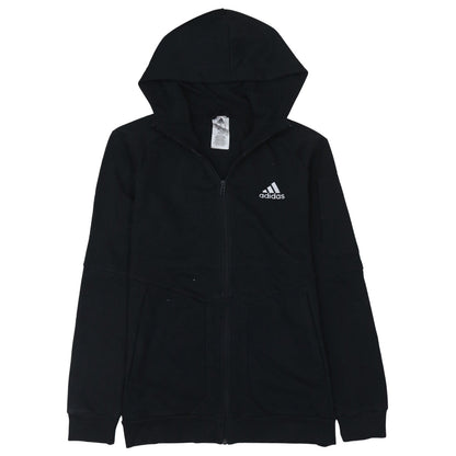 Mens UK Size S adidas Black Full Zip Hoodie