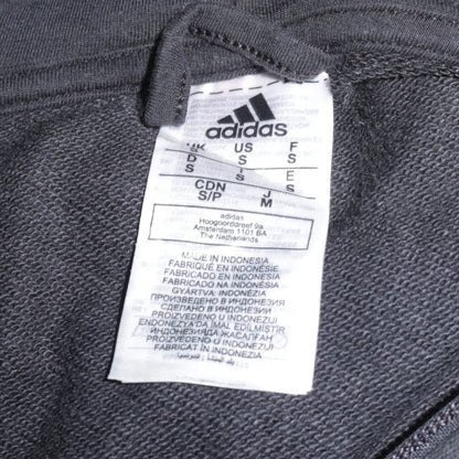 Mens UK Size S adidas Black Full Zip Hoodie