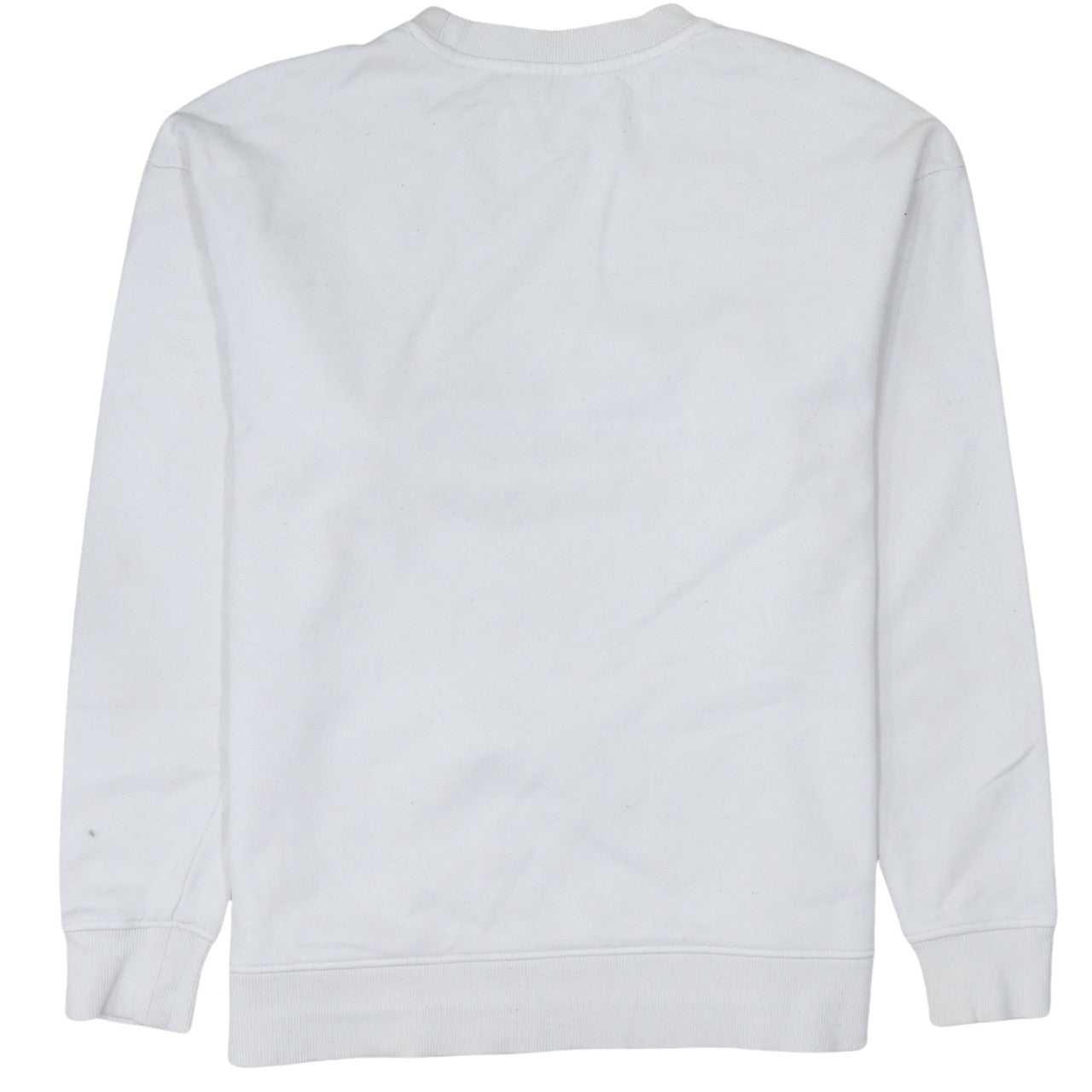 Womens UK Size S GUESS White Pullover Sweatshirt