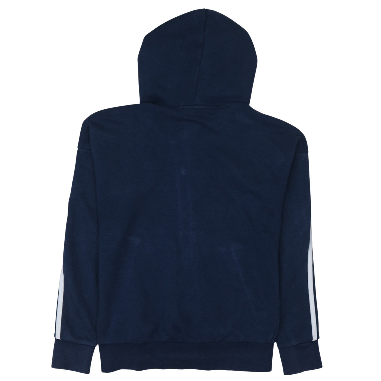 Womens UK Size S adidas Blue Full Zip Hoodie