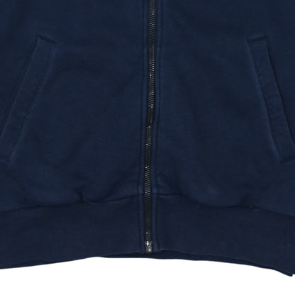 Womens UK Size S adidas Blue Full Zip Hoodie