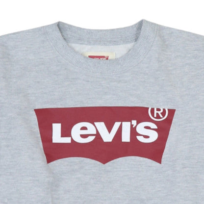Levi's Boys Grey Sweatshirt 16 Years Crew Neck Logo Pullover