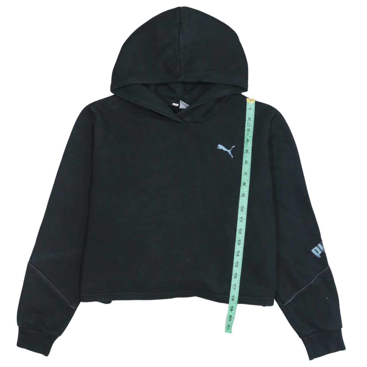 Womens UK Size 10 PUMA Black Pullover Hoodie