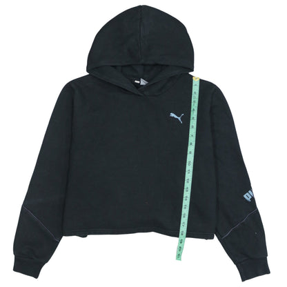 Womens UK Size 10 PUMA Black Pullover Hoodie
