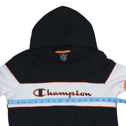 Boys UK Size 13-14 Years Champion Black Pullover Hoodie