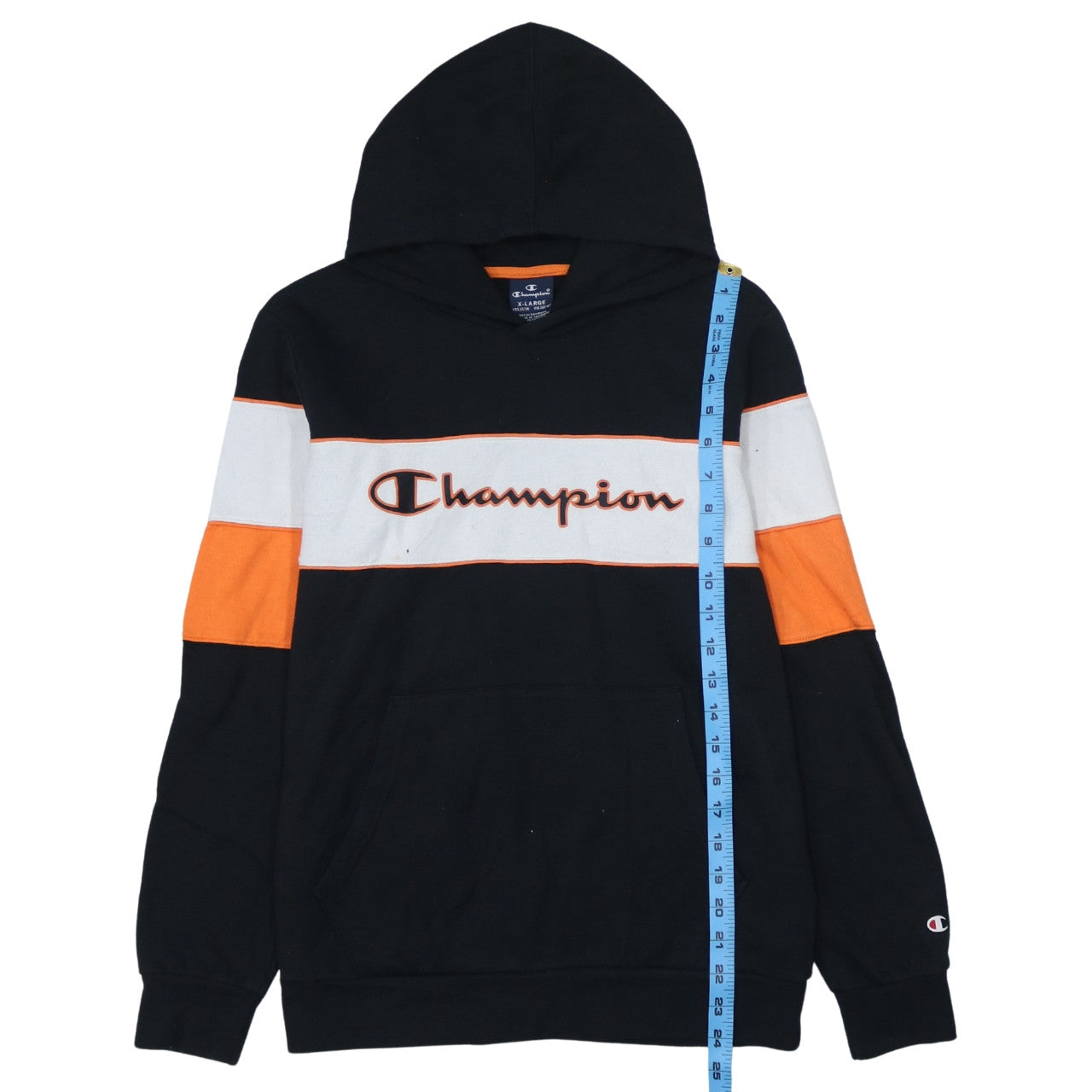 Boys UK Size 13-14 Years Champion Black Pullover Hoodie