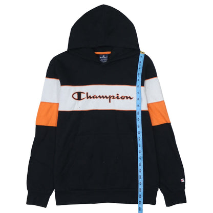 Boys UK Size 13-14 Years Champion Black Pullover Hoodie