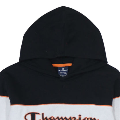 Boys UK Size 13-14 Years Champion Black Pullover Hoodie
