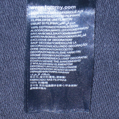 Mens UK Size L Tommy Hilfiger Blue Pullover Sweatshirt