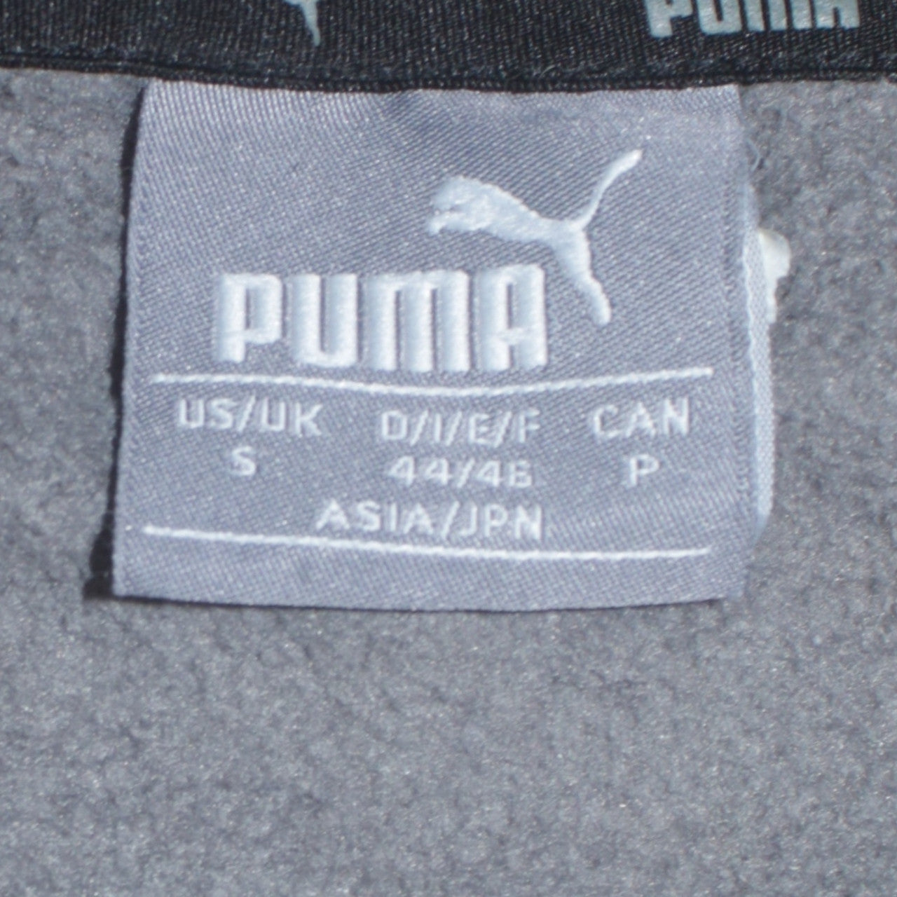 Mens UK Size S PUMA Grey Pullover Hoodie