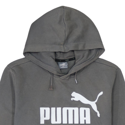 Mens UK Size S PUMA Grey Pullover Hoodie