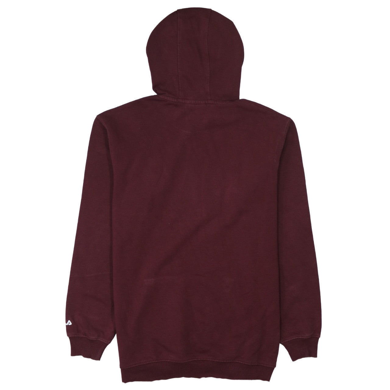 Mens UK Size S FILA Red Pullover Hoodie