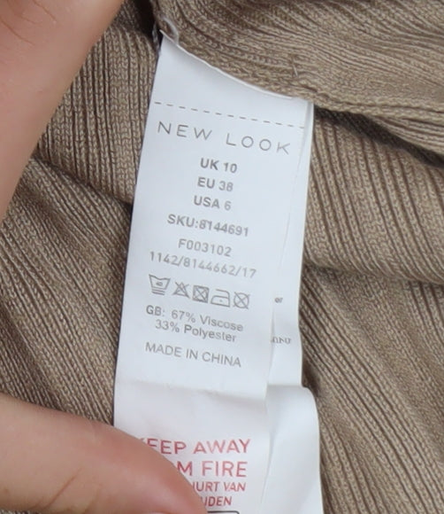 Womens UK Size 10 New Look Shirt Dress