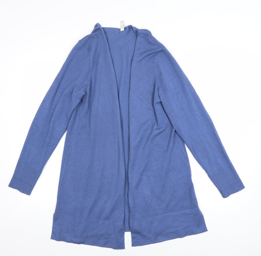 Womens UK Size M Soya Concept Blue Cardigan Jumper