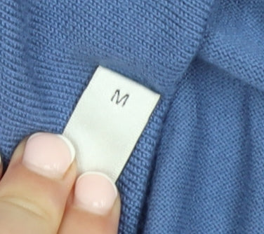 Womens UK Size M Soya Concept Blue Cardigan Jumper