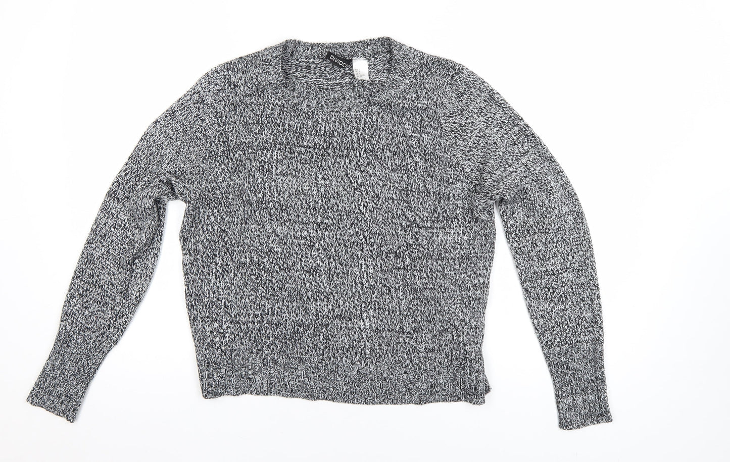 Womens UK Size 8 H&M Grey Pullover Jumper
