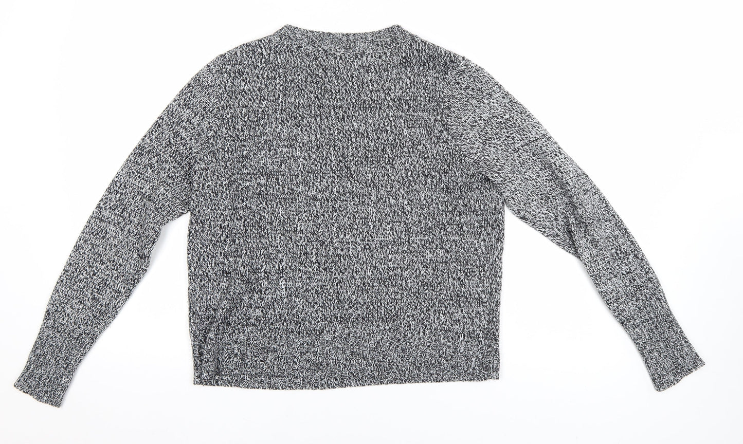 Womens UK Size 8 H&M Grey Pullover Jumper