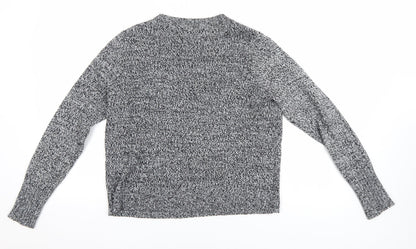 Womens UK Size 8 H&M Grey Pullover Jumper