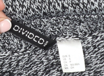 Womens UK Size 8 H&M Grey Pullover Jumper
