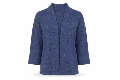Womens UK Size 10 White Stuff Blue Cardigan Jumper