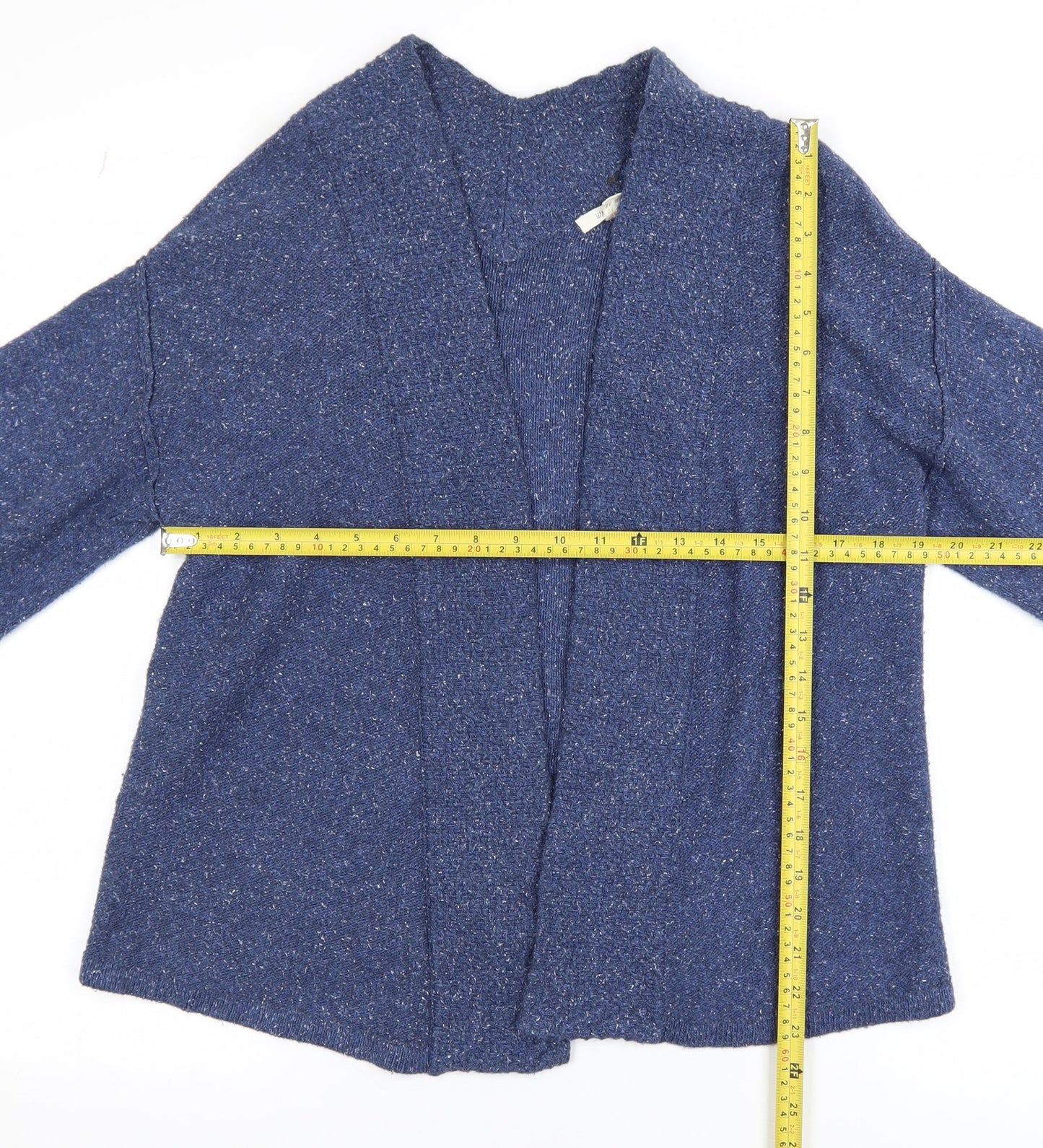 Womens UK Size 10 White Stuff Blue Cardigan Jumper