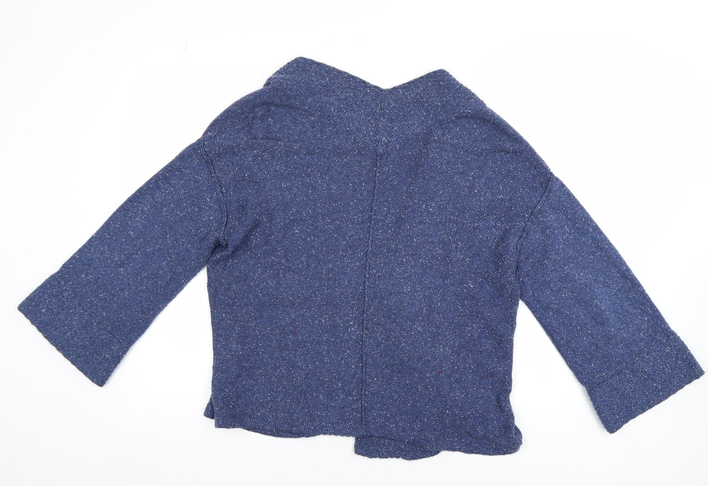 Womens UK Size 10 White Stuff Blue Cardigan Jumper