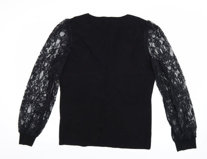 Womens UK Size 18 Pour Moi Black Pullover Jumper
