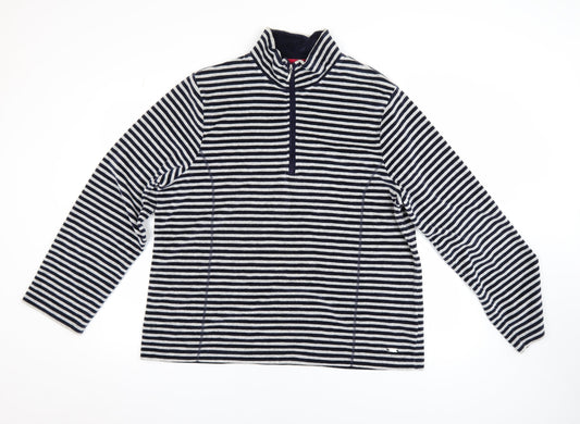 Womens UK Size 20 DASH Blue Pullover Sweatshirt