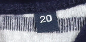 Womens UK Size 20 DASH Blue Pullover Sweatshirt