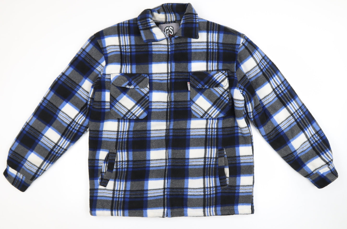 Mens UK Size M G-Street Blue Basic Jacket