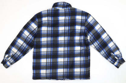 Mens UK Size M G-Street Blue Basic Jacket
