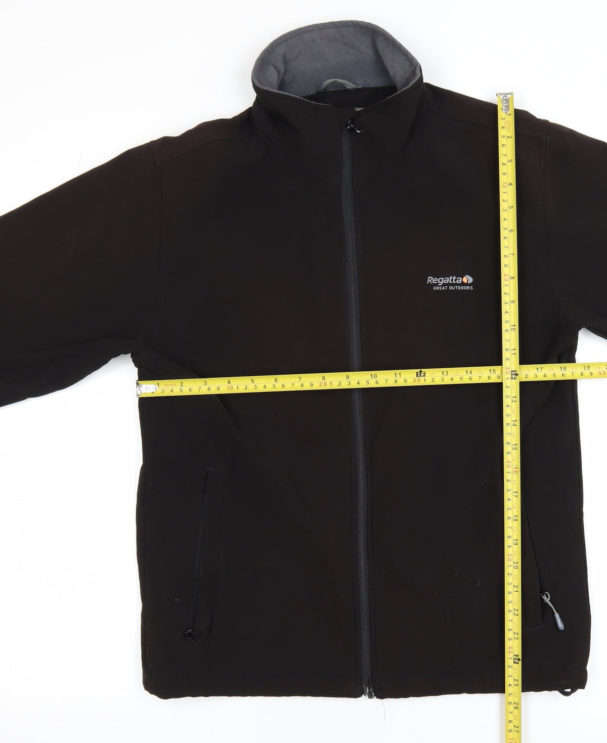 Mens UK Size S Regatta Black Soft Shell