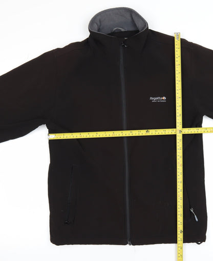 Mens UK Size S Regatta Black Soft Shell