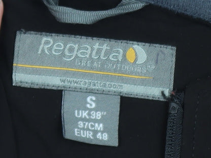 Mens UK Size S Regatta Black Soft Shell
