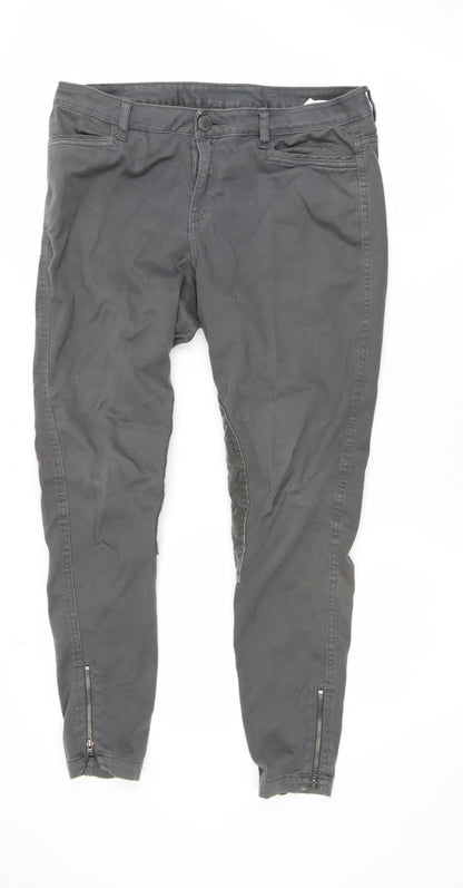 Womens UK Size 12 Marks and Spencer Slim Fit Jegging Grey Jeans