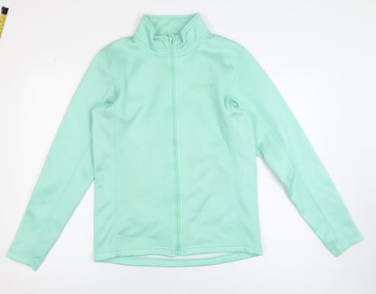 Womens UK Size 14 The Edge Green Soft Shell