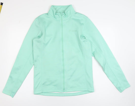 Womens UK Size 14 The Edge Green Soft Shell
